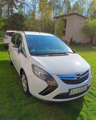 opel zafira Opel Zafira cena 30900 przebieg: 212000, rok produkcji 2013 z Jaworzno